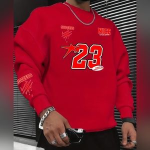 Brand New, High Quality, Number 23 Lightweight Sweatshirt Size XXL